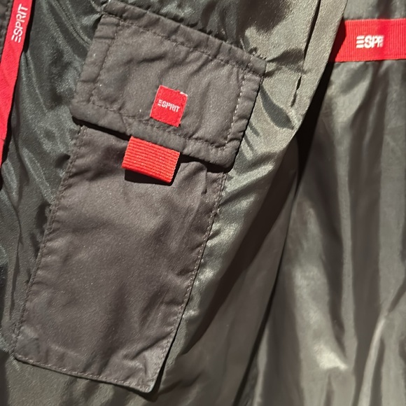 puffy brown midi coat with 2 front pockets many inside - Picture 4 of 6